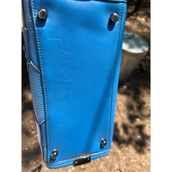 RARE $695 COACH Swagger 27 embellished Canyon Quilt leather w/COA & Dustbag - Picture 10 of 17